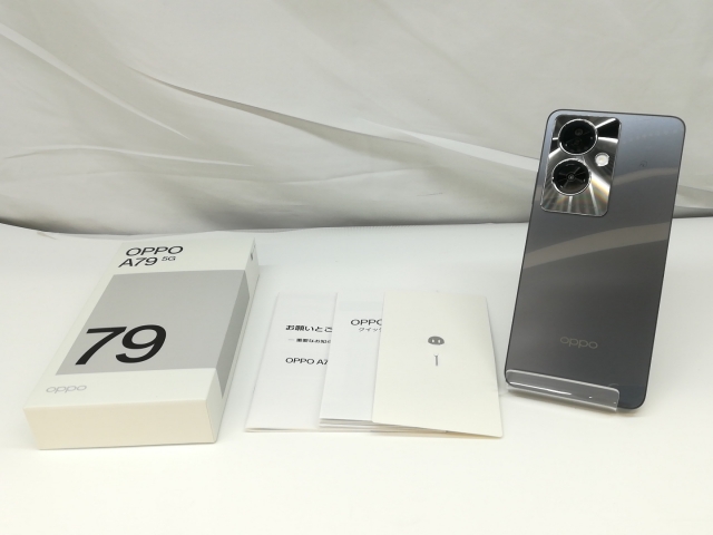 OPPO A79 5G ミステリーブラック A303OP SIMフリー ワイモバイル（Y