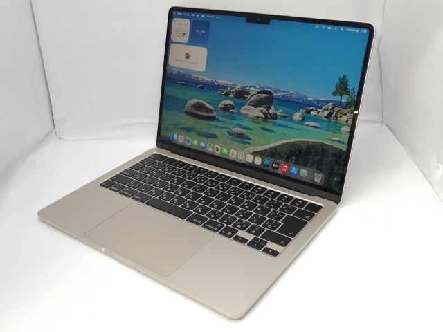 【中古】Apple MacBook Air 13インチ (M4,2025) M4(CPU:10C/GPU:8C) 16GB/256GB スターライト MW0Y3J/A【川越クレアモール】保証期間１ヶ月【ランクA】