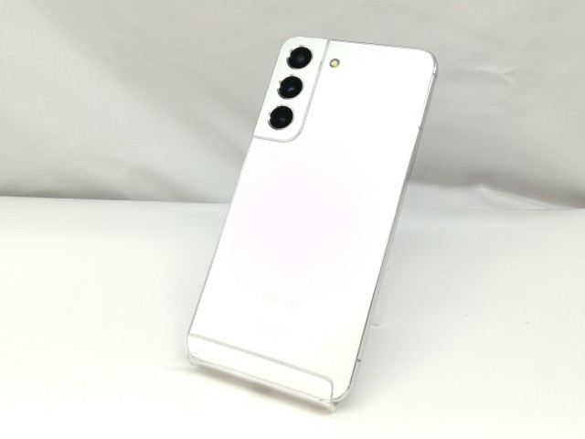 【中古】SAMSUNG au 【SIMフリー】 Galaxy S22 ファントムホワイト 8GB 256GB SCG13【札幌】保証期間１ヶ月【ランクA】