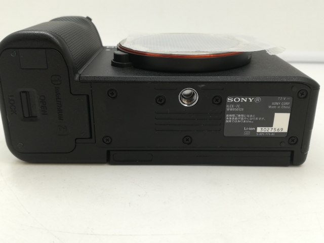 中古】SONY α7C ボディ ILCE-7C ブラック【札幌】保証期間1ヶ月 