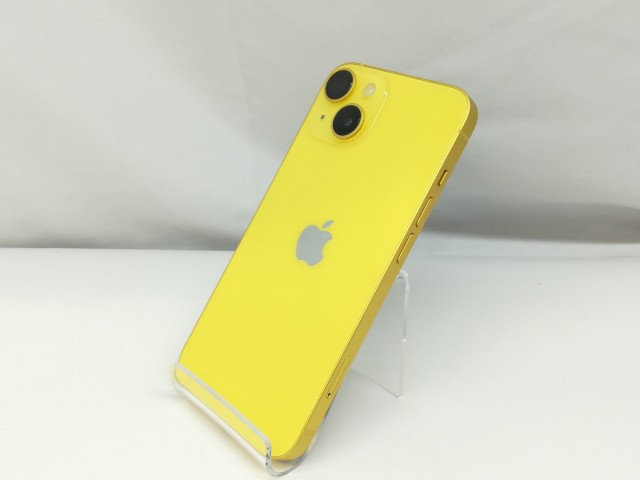 【中古】Apple 国内版 【SIMフリー】 iPhone 14 128GB イエロー MR3Q3J/A【札幌】保証期間１ヶ月【ランクB】