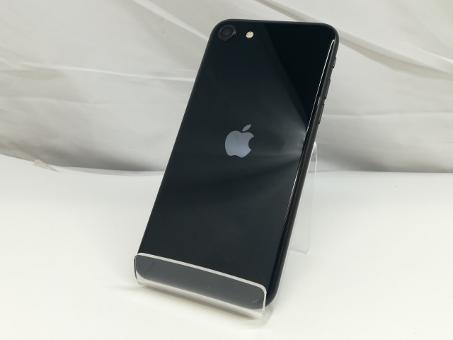 【中古】Apple SoftBank 【SIMフリー】 iPhone SE（第3世代） 64GB ミッドナイト MMYC3J/A【札幌】保証期間１ヶ月【ランクB】