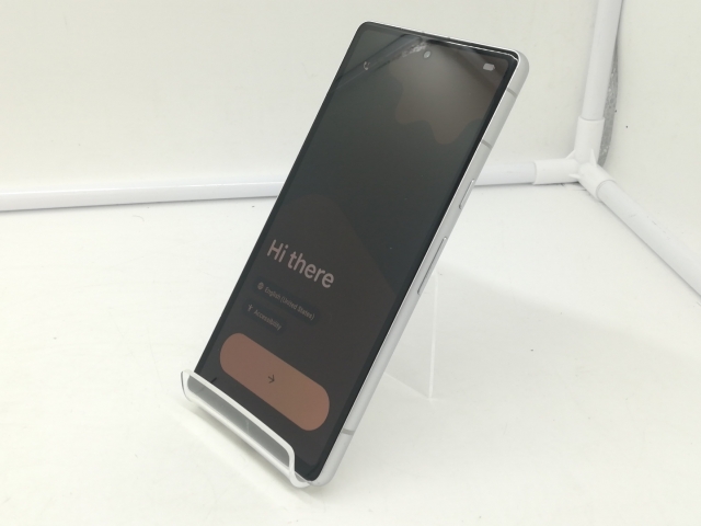 中古】Google au 【SIMフリー】 Pixel 7a スノー 8GB 128GB G82U8