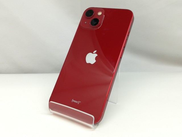 【中古】Apple docomo 【SIMフリー】 iPhone 13 128GB (PRODUCT)RED MLNF3J/A【札幌】保証期間１ヶ月【ランクB】