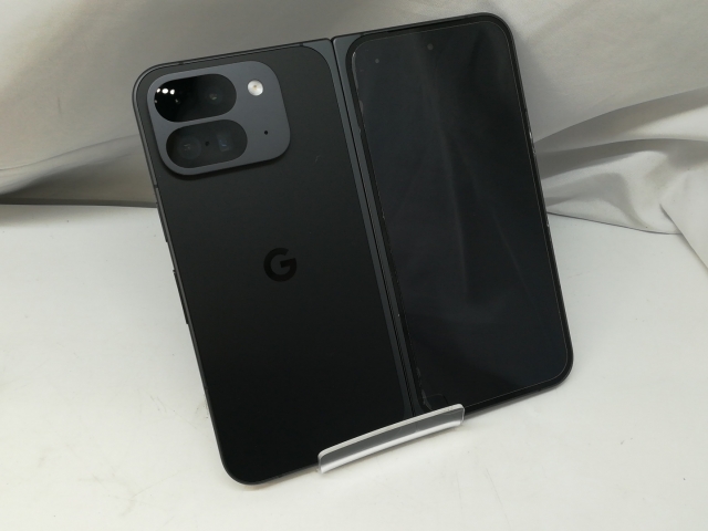 【中古】Google au 【SIMフリー】 Pixel 9 Pro Fold オブシディアン 16GB 256GB【札幌】保証期間１ヶ月【ランクB】