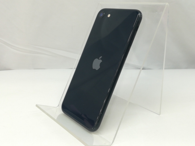 【中古】Apple SoftBank 【SIMフリー】 iPhone SE（第3世代） 128GB ミッドナイト MMYF3J/A【札幌】保証期間１週間【ランクC】