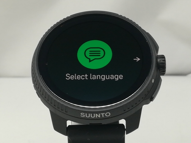 【中古】SUUNTO SUUNTO RACE SS050929000 All Black【札幌】保証期間１ヶ月【ランクA】