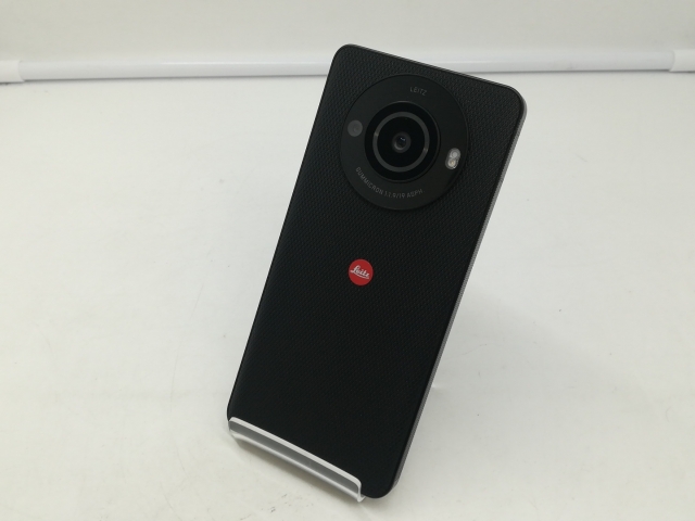 中古】SHARP SoftBank 【SIMフリー】 LEITZ PHONE 3 Leica Black 12GB