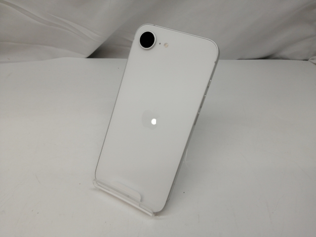 【未使用】Apple docomo 【SIMフリー】iPhone 16e 128GB ホワイト MD1R4J/A【札幌】保証期間３ヶ月_1