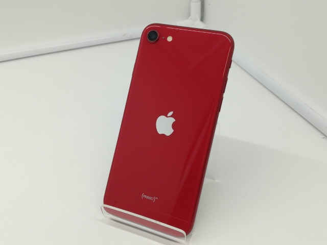 【中古】Apple UQmobile 【SIMロック解除済み】 iPhone SE（第2世代） 64GB (PRODUCT)RED MHGR3J/A（後期型番）【札幌】保証期間１週間【ランクC】