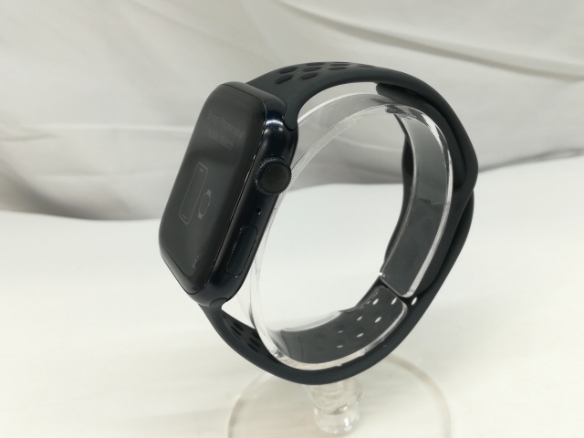 【中古】Apple Apple Watch Nike Series7 GPS 45mm ミッドナイトアルミ/スポーツバンド アンスラサイト/ブラックNike【大須アメ横】保証期間１ヶ月【ランクC】_1