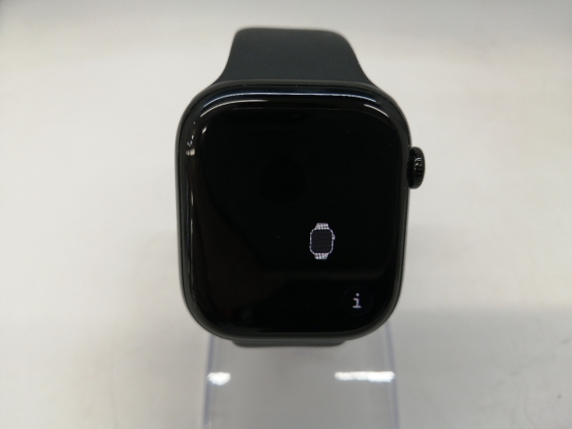 【中古】Apple Apple Watch Series10 46mm GPS ジェットブラックアルミニウムケース/ブラックスポーツバンド (S/M) MWWP3J/A【札幌】保証期間１ヶ月【ランクB】