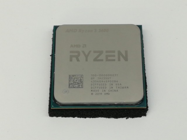 【中古】AMD Ryzen 5 3600 (3.6GHz/TC:4.2GHz) BOX AM4/6C/12T/L3 32MB/TDP 65W【ECセンター】保証期間１週間
