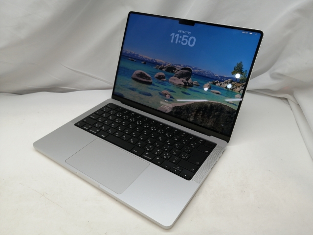【中古】Apple MacBook Pro 14インチ M4(CPU:10C/GPU:10C) 16GB/512GB シルバー MW2W3J/A(14インチ,M4,2024)【札幌南2条】保証期間１ヶ月【ランクA】
