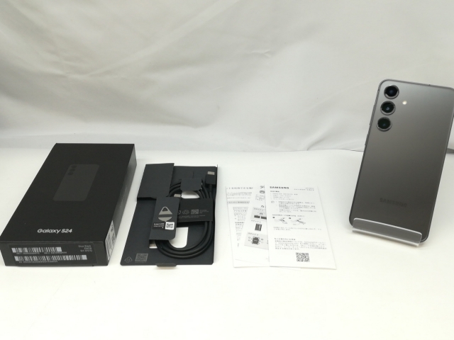 中古】SAMSUNG 国内版 【SIMフリー】 Galaxy S24 オニキス
