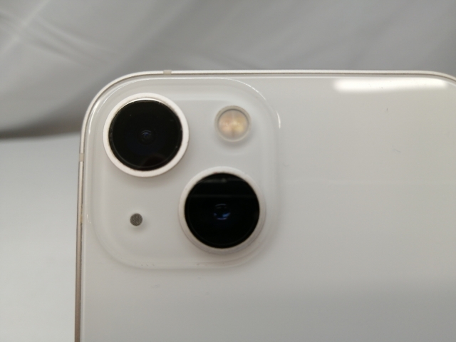 【中古】Apple UQmobile 【SIMフリー】 iPhone 13 128GB スターライト MLND3J/A【札幌】保証期間１週間【ランクC】_6