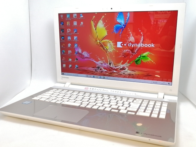 【中古】TOSHIBA DynaBook T55/GWS 中古】TOSHIBA dynabook T55 T55/UG PT55UGP-BWA サテンゴールド