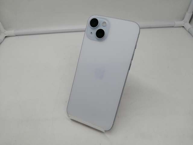 【中古】Apple 国内版 【SIMフリー】 iPhone 15 Plus 128GB ブルー MU0D3J/A【川越クレアモール】保証期間１ヶ月【ランクA】