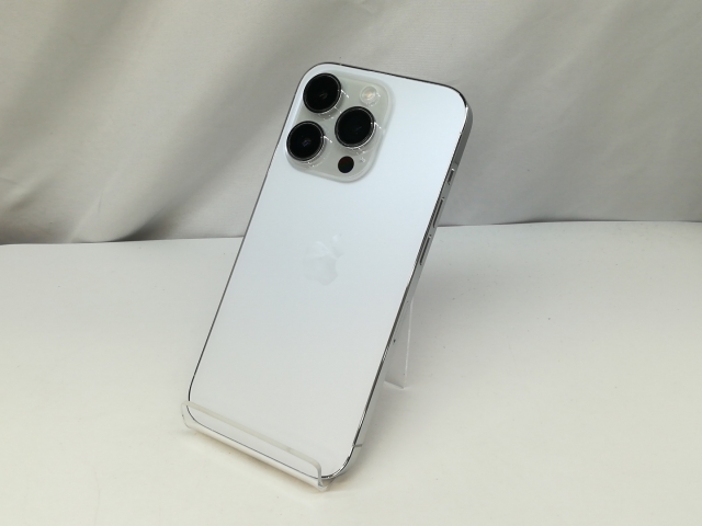 【中古】【赤ロム保証あり】Apple 楽天モバイル 【SIMフリー】 iPhone 14 Pro 256GB シルバー MQ0Y3J/A【札幌】保証期間１週間【ランクC】