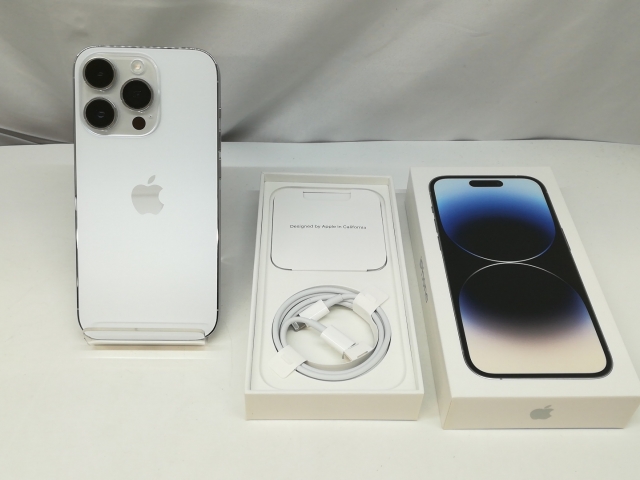 【中古】【赤ロム保証あり】Apple 楽天モバイル 【SIMフリー】 iPhone 14 Pro 256GB シルバー MQ0Y3J/A【札幌】保証期間１週間【ランクC】_7
