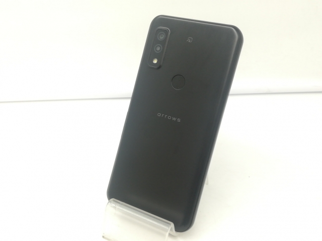 【中古】Fujitsu au 【SIMフリー】 arrows We ブラック 4GB 64GB FCG01【札幌】保証期間1ヶ月【ランクA】