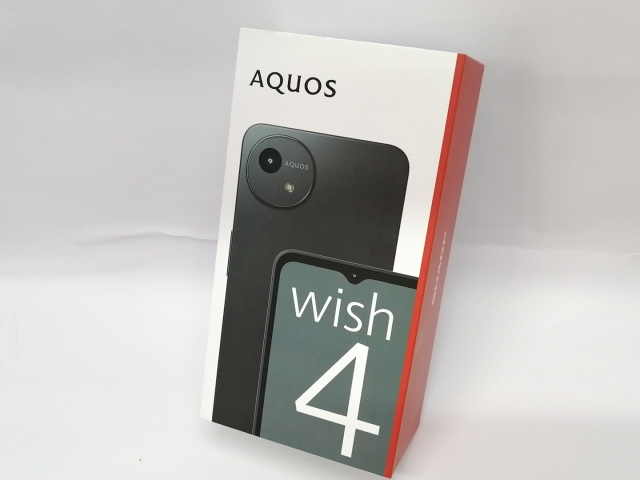【未使用】SHARP SoftBank 【SIMフリー】 AQUOS wish4 ブラック 4GB 64GB A403SH (法人向けモデル)【川越クレアモール】保証期間３ヶ月_2