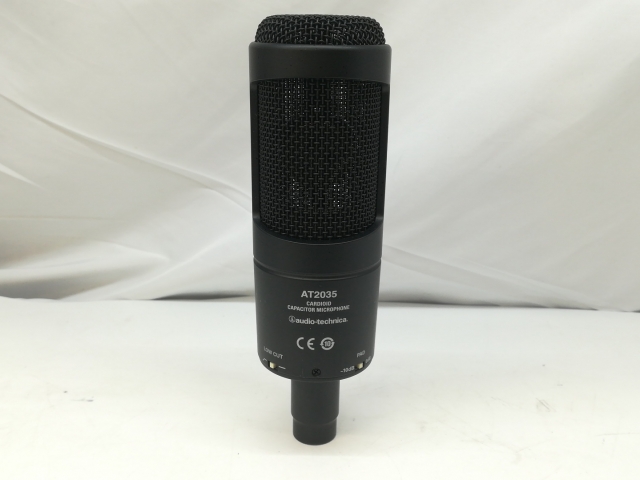 中古】audio-technica AT2035 コンデンサーマイク【札幌】保証期間1