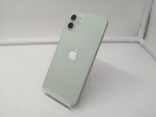 【中古】Apple SoftBank 【SIMロック解除済み】 iPhone 12 64GB グリーン MGHT3J/A【札幌】保証期間１ヶ月【ランクC】