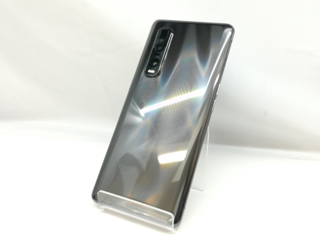 【中古】Oppo au 【SIMロック解除済み】 OPPO Find X2 Pro ブラック 12GB 512GB OPG01【札幌】保証期間１ヶ月【ランクB】の通販は