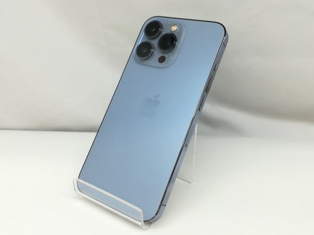 【中古】Apple 国内版 【SIMフリー】 iPhone 13 Pro 256GB シエラブルー MLUU3J/A【札幌】保証期間１ヶ月【ランクB】