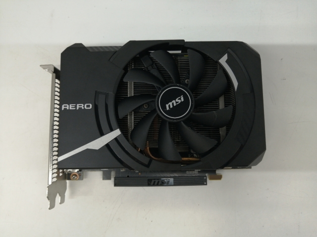 【中古】MSI GeForce RTX 2060 AERO ITX 6G OC RTX2060/6GB(GDDR6)/PCI-E【札幌】保証期間１週間