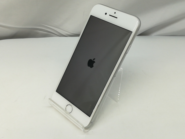 iPhone 8 64GB シルバー SIMロック解除済み 画面割れ 送料無料 中古
