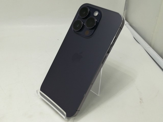 【中古】Apple 国内版 【SIMフリー】 iPhone 14 Pro 256GB ディープパープル MQ1E3J/A【札幌】保証期間１ヶ月【ランクA】