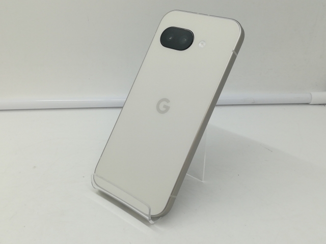 【中古】Google docomo 【SIMフリー】 Pixel 9a ポーセリン 8GB 128GB【仙台駅東口】保証期間１ヶ月【ランクA】