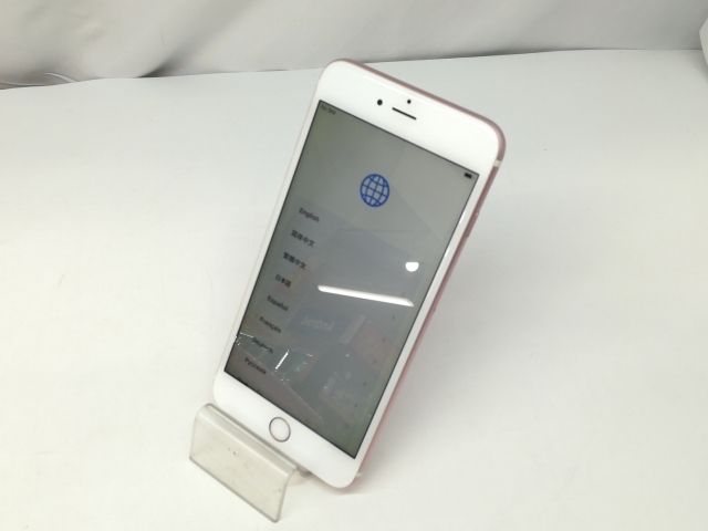 中古】Apple au 【SIMロック解除済み】 iPhone 6s Plus 64GB ローズ 