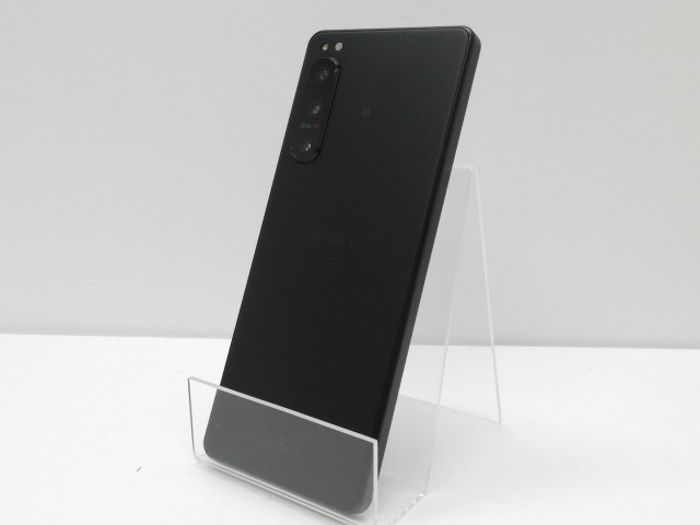 【中古】SONY SoftBank 【SIMフリー】 Xperia 5 IV 8GB 128GB A204SO ブラック【仙台イービーンズ】保証期間１ヶ月【ランクA】