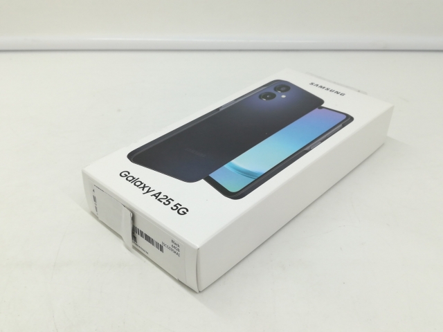 【未使用】SAMSUNG au 【SIMフリー】 Galaxy A25 5G ブラック 4GB 64GB SCG33【札幌】保証期間３ヶ月