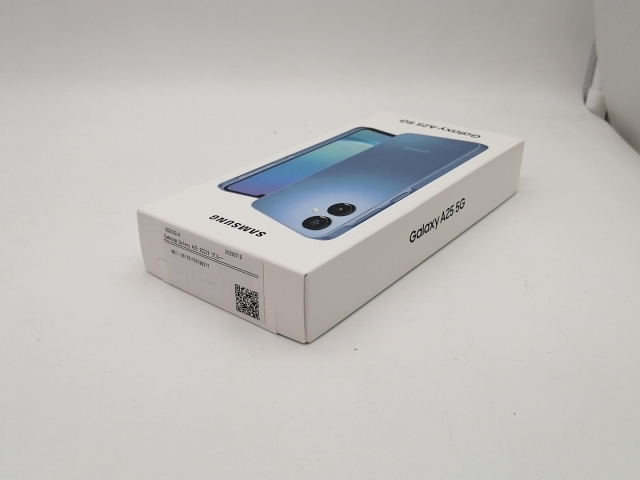 未使用】SAMSUNG au 【SIMフリー】 Galaxy A25 5G ブルー 4GB 64GB