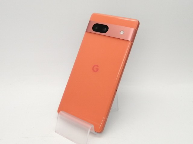 【中古】Google 国内版 【SIMフリー】 Pixel 7a コーラル 8GB 128GB G82U8【川越クレアモール】保証期間１ヶ月【ランクB】