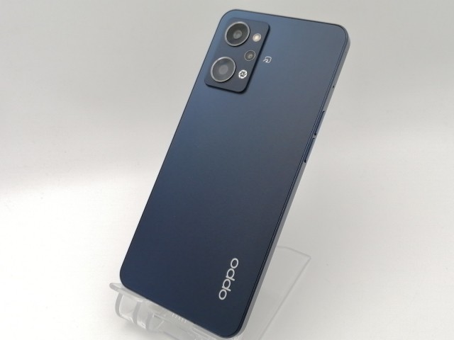 【中古】Oppo ymobile 【SIMフリー】 OPPO Reno7 A スターリーブラック 6GB 128GB A201OP【川越クレアモール】保証期間１ヶ月【ランクB】