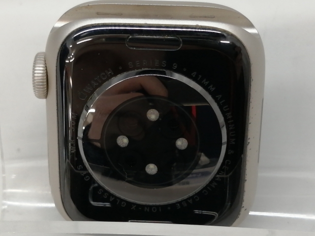【中古】Apple Apple Watch Series9 41mm GPS スターライトアルミニウムケース (バンド無し)【札幌】保証期間１ヶ月【ランクB】_1