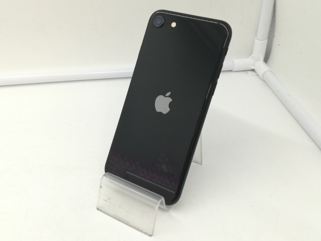 【中古】Apple au 【SIMロック解除済み】 iPhone SE（第2世代） 64GB ブラック MHGP3J/A（後期型番）【札幌】保証期間１ヶ月【ランクB】