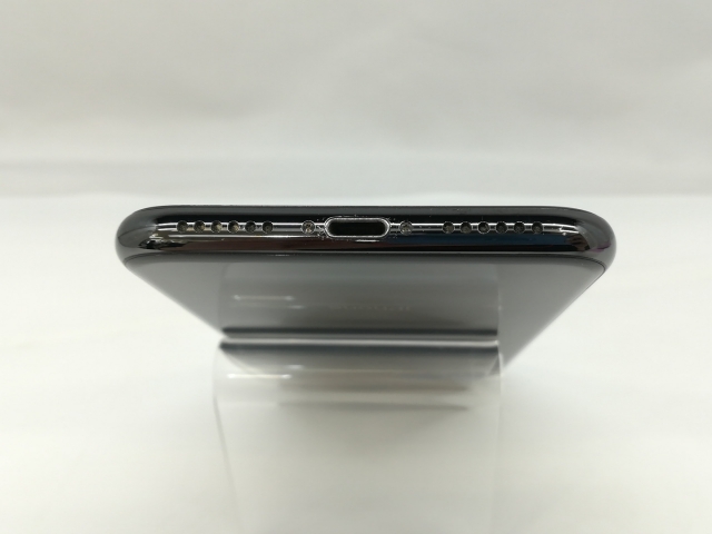 中古】Apple SoftBank 【SIMロック解除済み】 iPhone X 64GB スペース