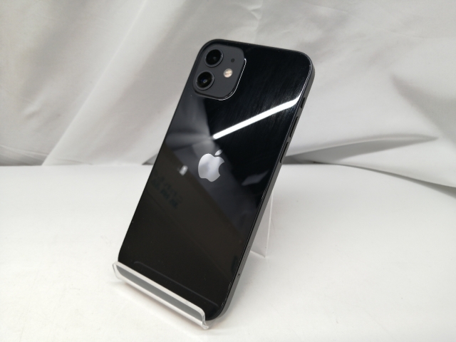 【中古】Apple 国内版 【SIMフリー】 iPhone 12 64GB ブラック MGHN3J/A【札幌】保証期間１ヶ月【ランクB】