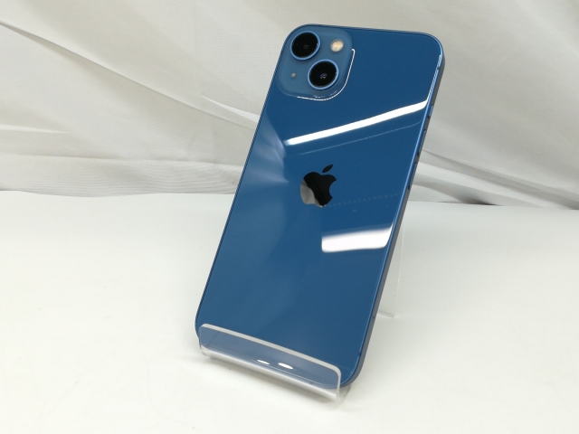 中古】Apple docomo 【SIMフリー】 iPhone 13 128GB ブルー MLNG3J/A