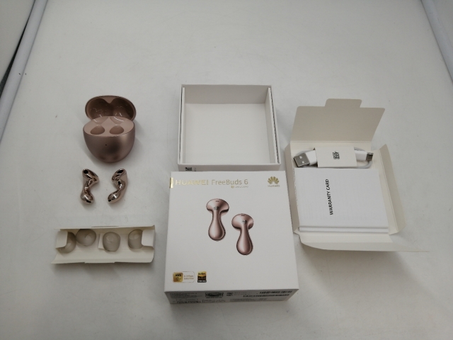 【中古】Huawei HUAWEI FreeBuds 6 [ローズゴールド]【札幌】保証期間１ヶ月【ランクA】_6