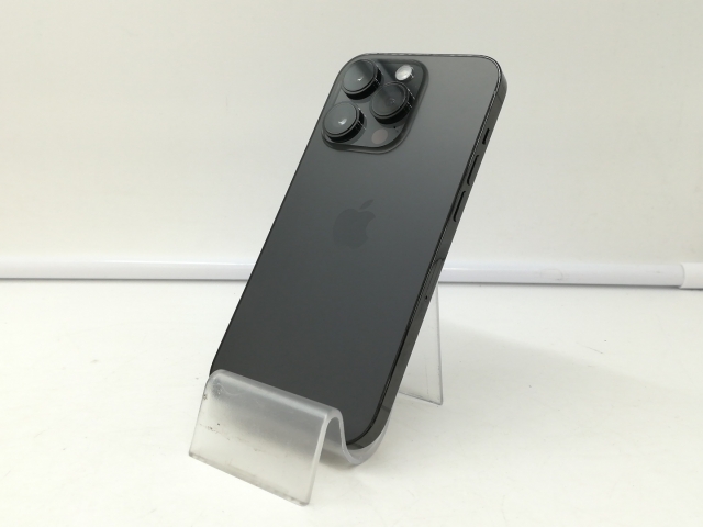 【中古】Apple 国内版 【SIMフリー】 iPhone 14 Pro 128GB スペースブラック MPXU3J/A【札幌】保証期間１ヶ月【ランクC】