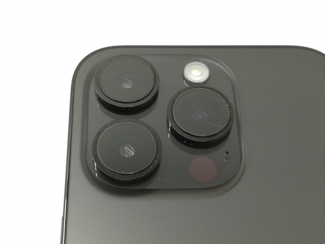 【中古】Apple 国内版 【SIMフリー】 iPhone 14 Pro 128GB スペースブラック MPXU3J/A【札幌】保証期間１ヶ月【ランクC】