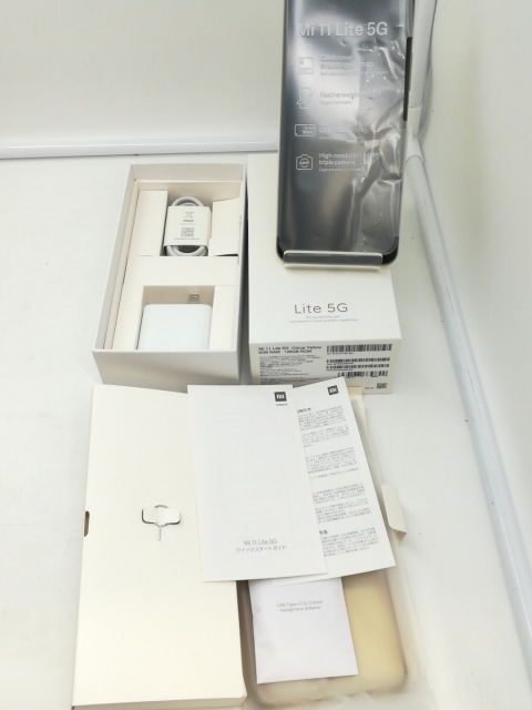 【中古】Xiaomi 国内版 【SIMフリー】 Mi 11 Lite 5G シトラスイエロー 6GB 128GB M2101K9R【札幌】保証期間１ヶ月【ランクB】_7