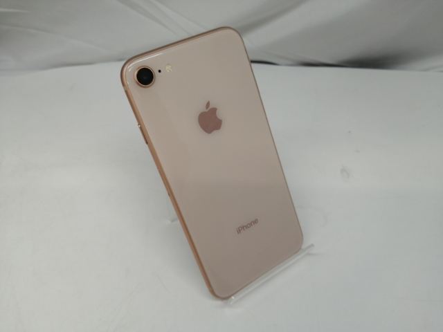 【中古】Apple SoftBank 【SIMロック解除済み】 iPhone 8 64GB ゴールド MQ7A2J/A【札幌】保証期間１ヶ月【ランクB】